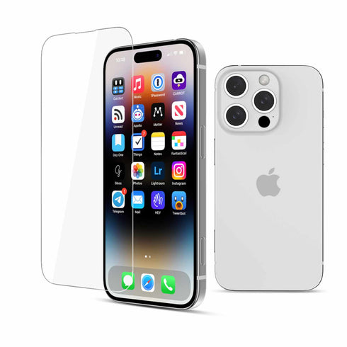 22 cases Tempered Glass Screen Protector iPhone 16 Pro Max